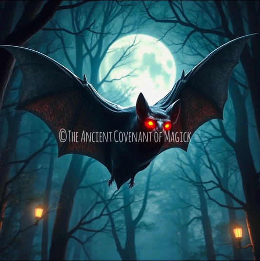 Draconian Bat Spirit Familiar - For Dark Arts, wisdom and spiritual development - My Store
