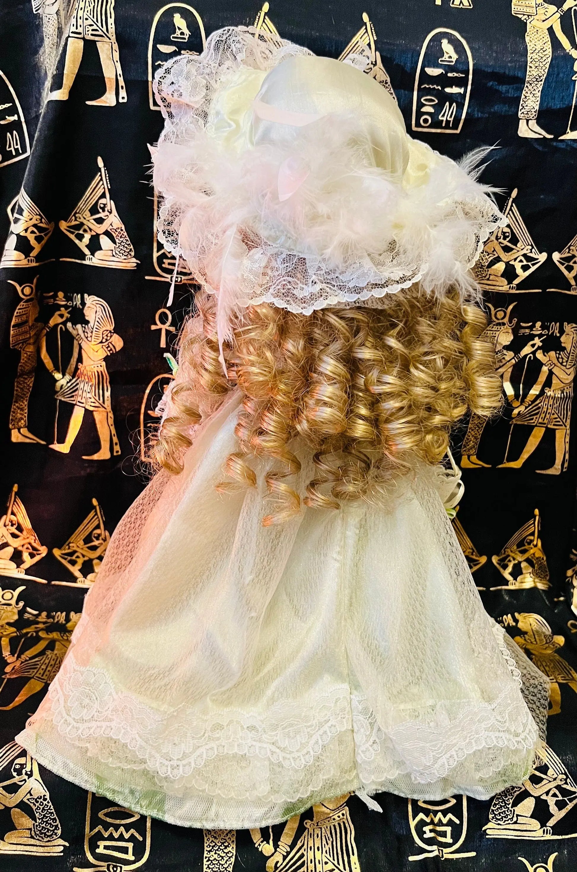 Haunted Vintage Porcelain Doll - Jötunheimr giantess - Great condition, 16in/42cm - My Store