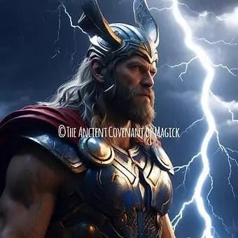 ⚡ Ritual Blessing & Binding from Thor – The Norse God of Thunder - My Store