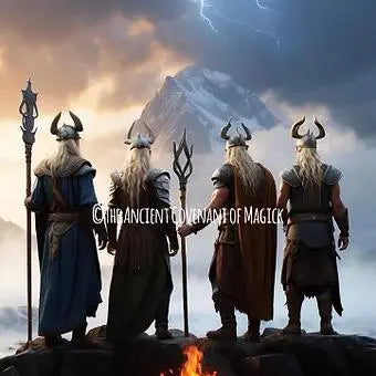 🛡️ Four Elemental Norse Watcher Spirits | Cardinal Guardians of Protection & Power - My Store