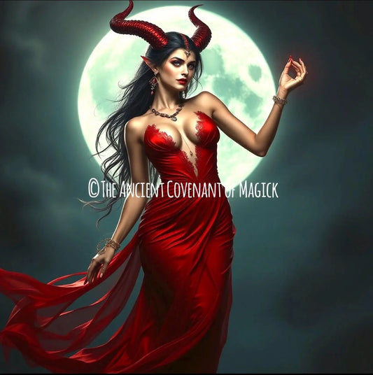 Ghoul Si'la Djinn – Vampyric Empress of Seductive Arts & Empowering Energies – Supreme Spirit Companion - My Store