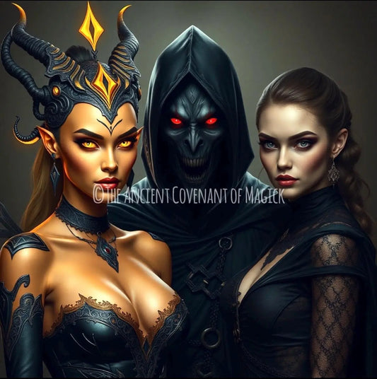 Three (3) Powerful Female Spirit Companions: Ifrit Djinn, Shadow Demon Assassin & Succubus – The Ultimate Spirit Companion Package - My Store