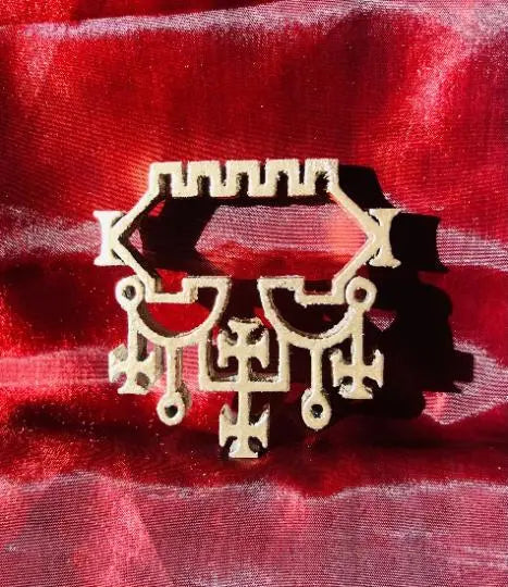 3D Printed Sigil of Belial – 80mm x 80mm x 20mm - My Store