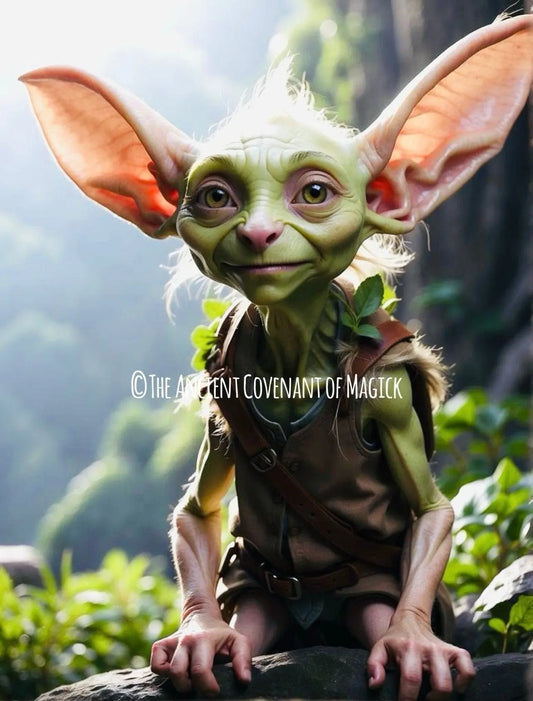 Goblin Familiar - Elemental Spirit Companion - My Store