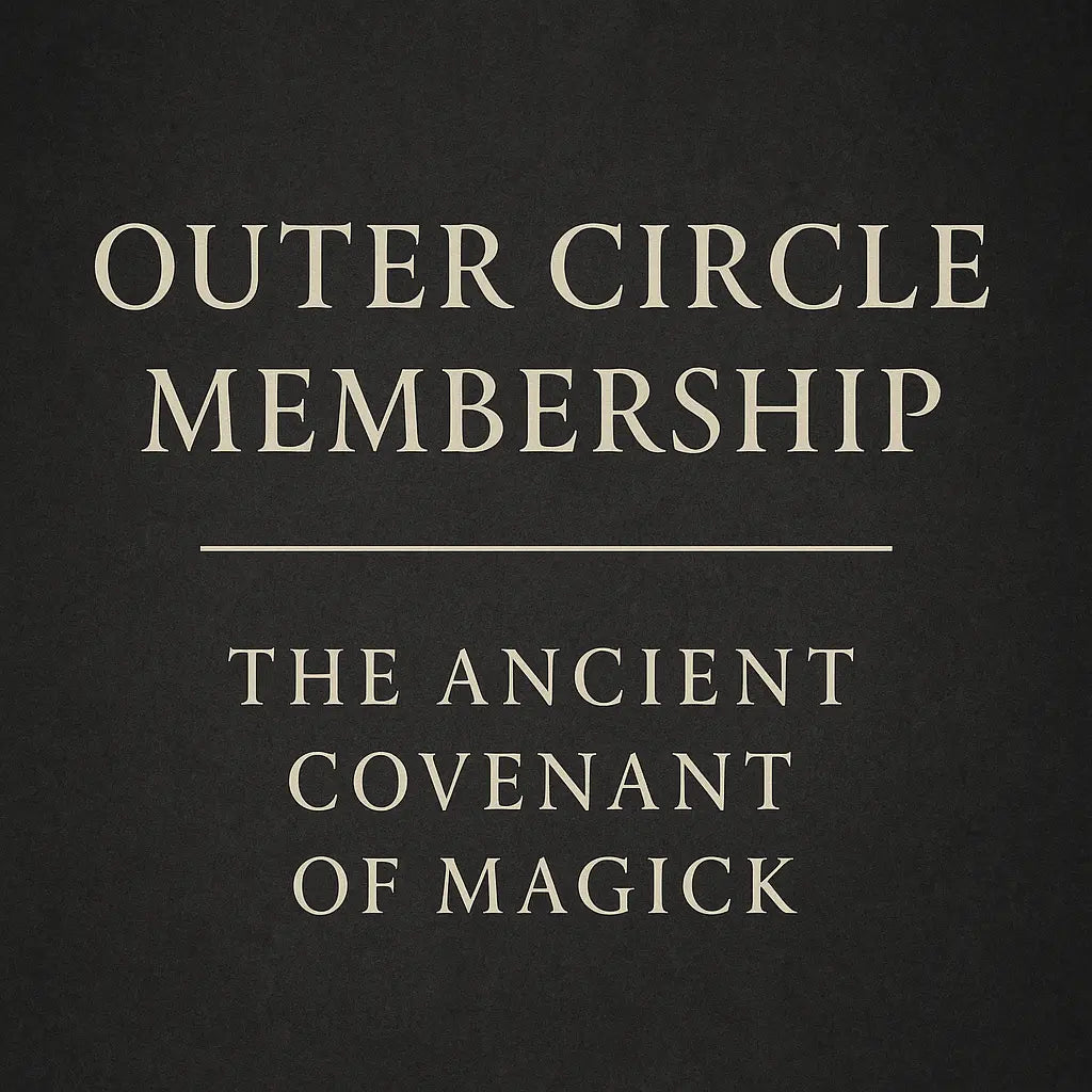 Initiation of Power: Enter the Outer Circle of the Covenant TheAncientCovenantOfMagick