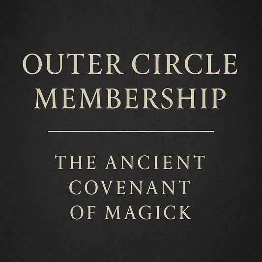 Initiation of Power: Enter the Outer Circle of the Covenant TheAncientCovenantOfMagick
