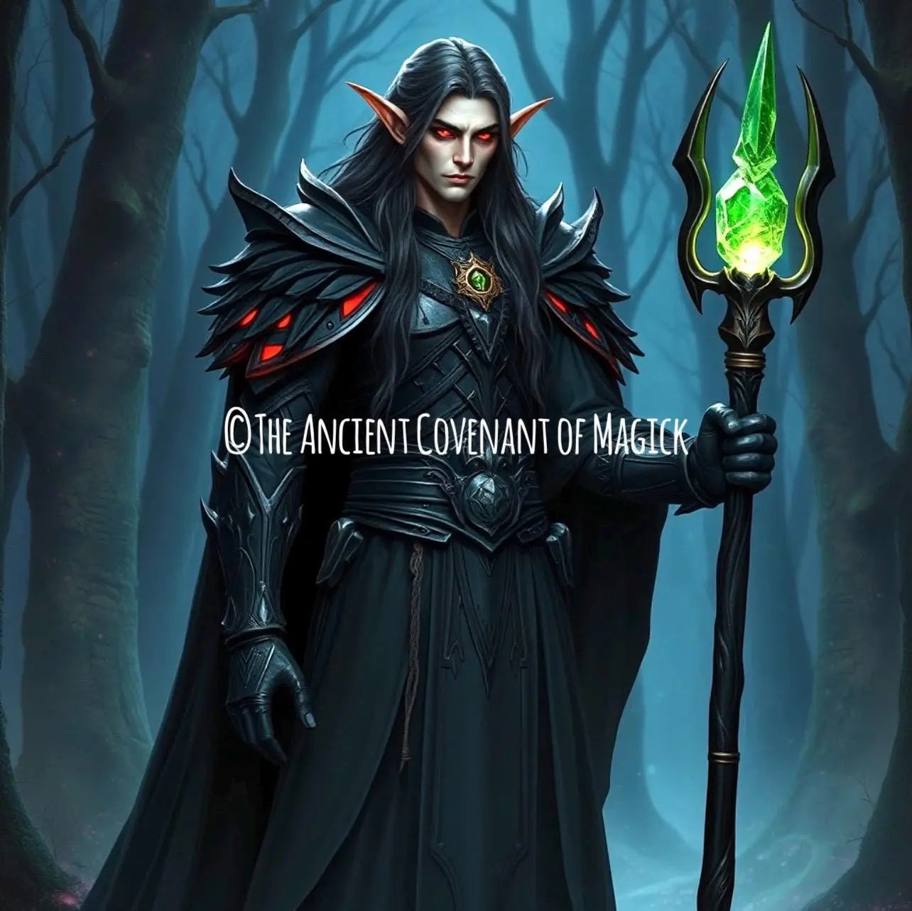 🖤 Custom-Conjured Dark Fae Sorcerer & Sorceress Spirit Companions TheAncientCovenantOfMagick