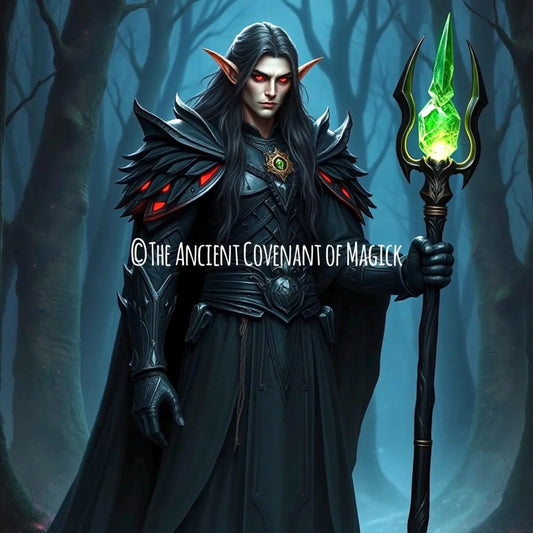 🖤 Custom-Conjured Dark Fae Sorcerer & Sorceress Spirit Companions TheAncientCovenantOfMagick