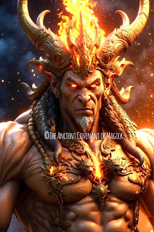 Ahriman - The God of Ultimate Evil, Darkness, Chaos and Destruction - Attunement Service to Ahriman’s energy - My Store