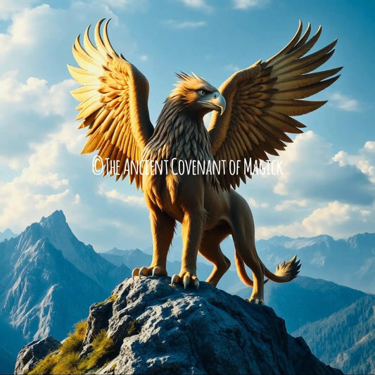 Majestic Gryphon Spirit Companion – Bringer of Wealth, Success & Lasting Prosperity - My Store