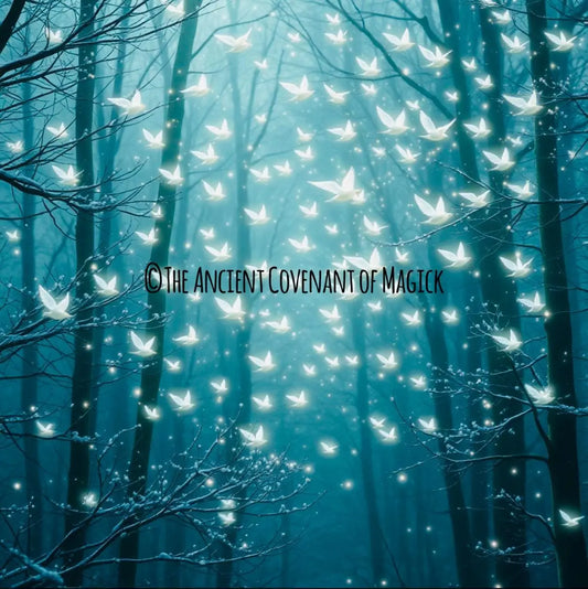Angelic Starlings – Bringers of Divine Light and Celestial Blessings – Ideal Spirit Companions for Mediums - My Store