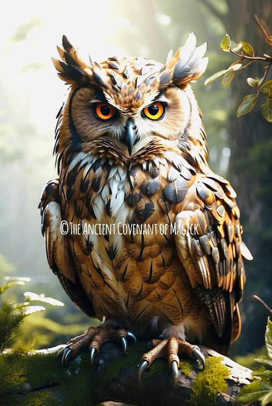 Owl Familiar - Elemental Spirit Companion - My Store