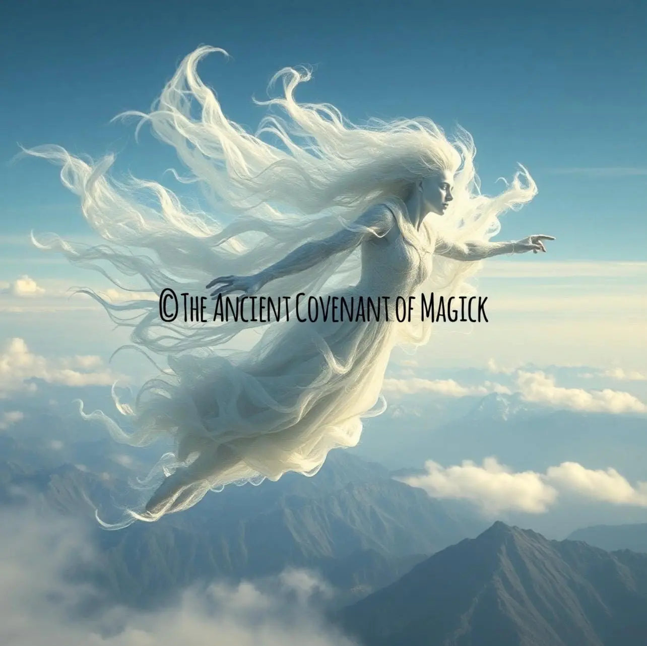 Air Elemental Shapeshifter - Spirit Companion for protection, justice and revenge - My Store