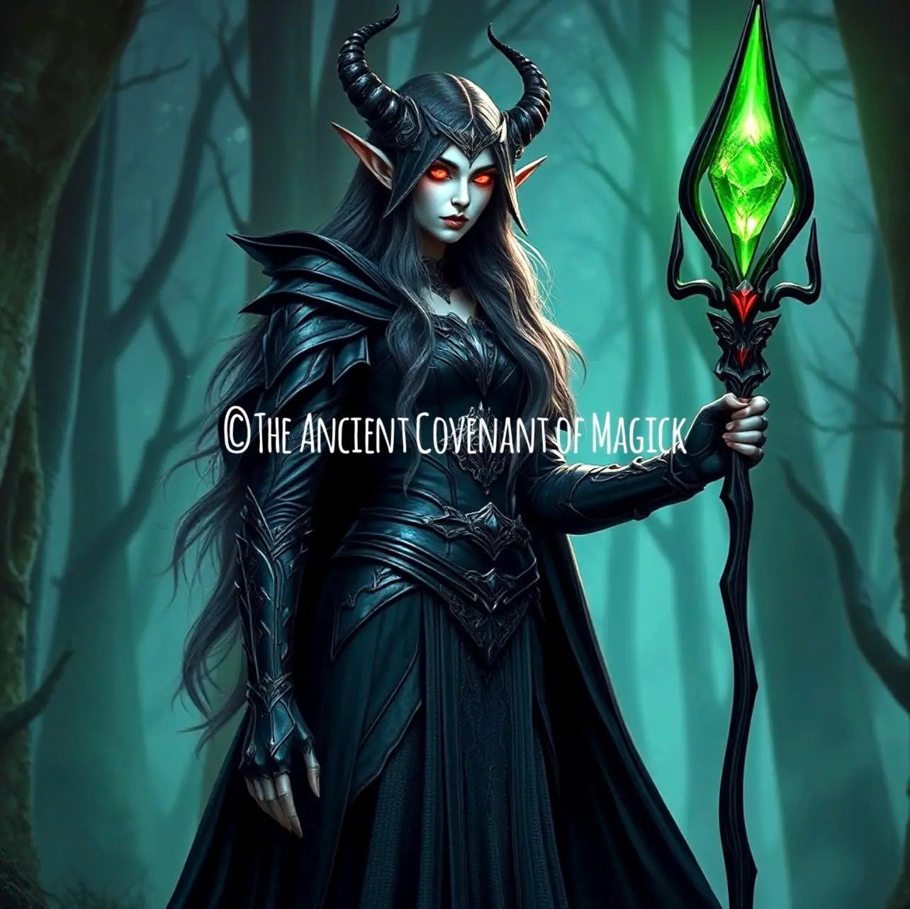 🖤 Custom-Conjured Dark Fae Sorcerer & Sorceress Spirit Companions TheAncientCovenantOfMagick