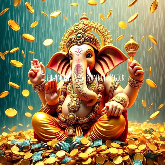 Ganesh’s Blessing Ritual – Open the Gates of Wealth, Success, Progression, Protection, & Divine Support - My Store