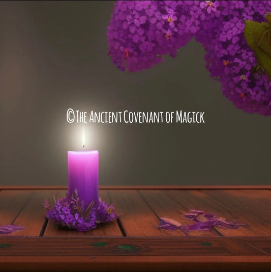 Candle Spell for Spiritual Advancement - Spell to increase your spiritual powers and raise your vibration - My Store