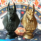 3D Printed Anubis Bust – Egyptian God Statue for Altar or Décor (16cm) – Made to Order & Spiritually Blessed - My Store