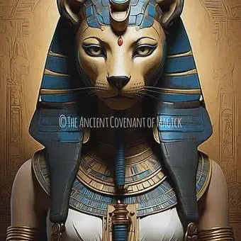 Divine Healing Ritual with Sekhmet – Ancient Energy of Restoration, Clarity & Wellness - My Store
