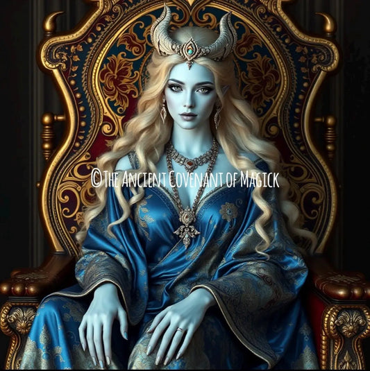 The Radiant Sovereignty - Astraia, Marid Djinn of Protection - My Store