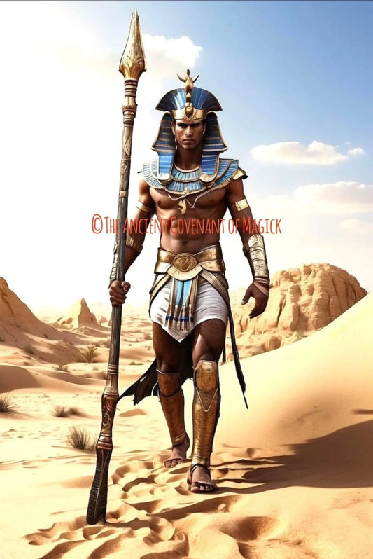 Egyptian Warrior Watcher - Spirit Companion - From the Legions of Sobek - My Store