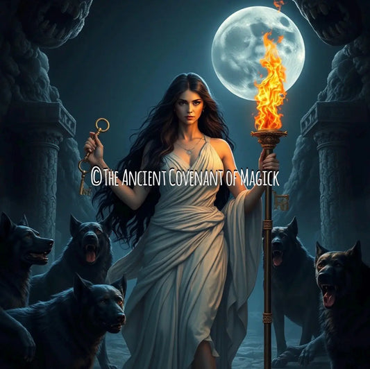Hekate - The Queen of the Underworld and the Mother of Witches - Get Her blessing to work with you - My Store