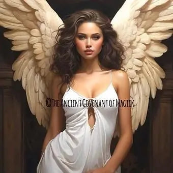 Angelic Guardian – Female Bronwyn Angel Companion for Divine Protection - My Store