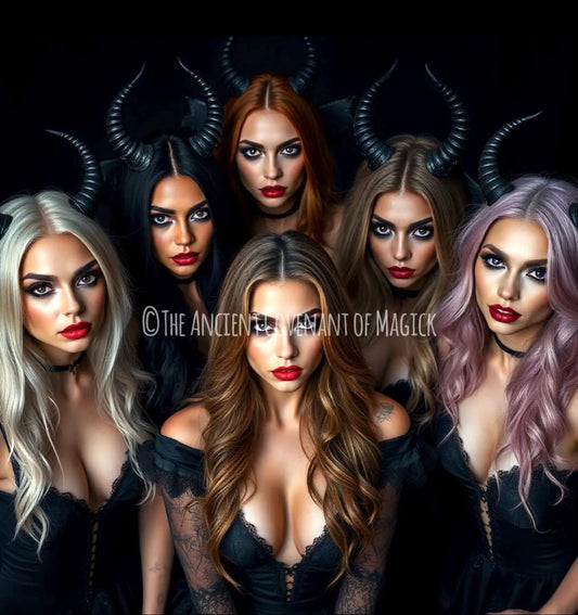 Get six (6) Demonesses as spirit companions - The Ultimate Demoness Package - My Store
