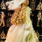 Haunted Vintage Porcelain Doll - Attached is a forest Witch  - Great condition, 16in/42cm - My Store