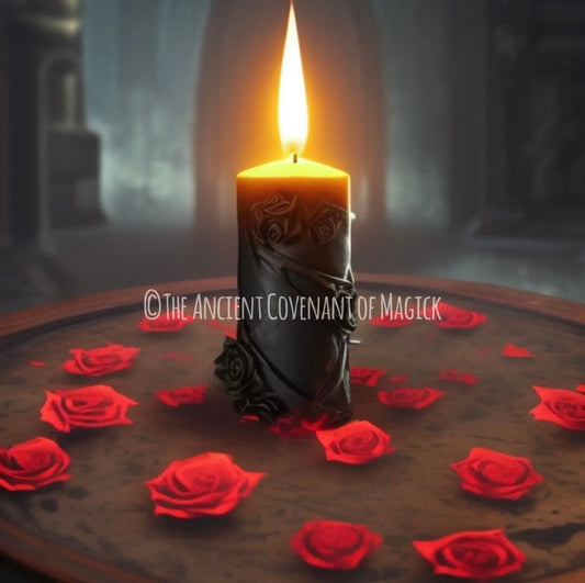 Candle Spell for Protection - Spell to provide spiritual protection from psychic attacks TheAncientCovenantOfMagick