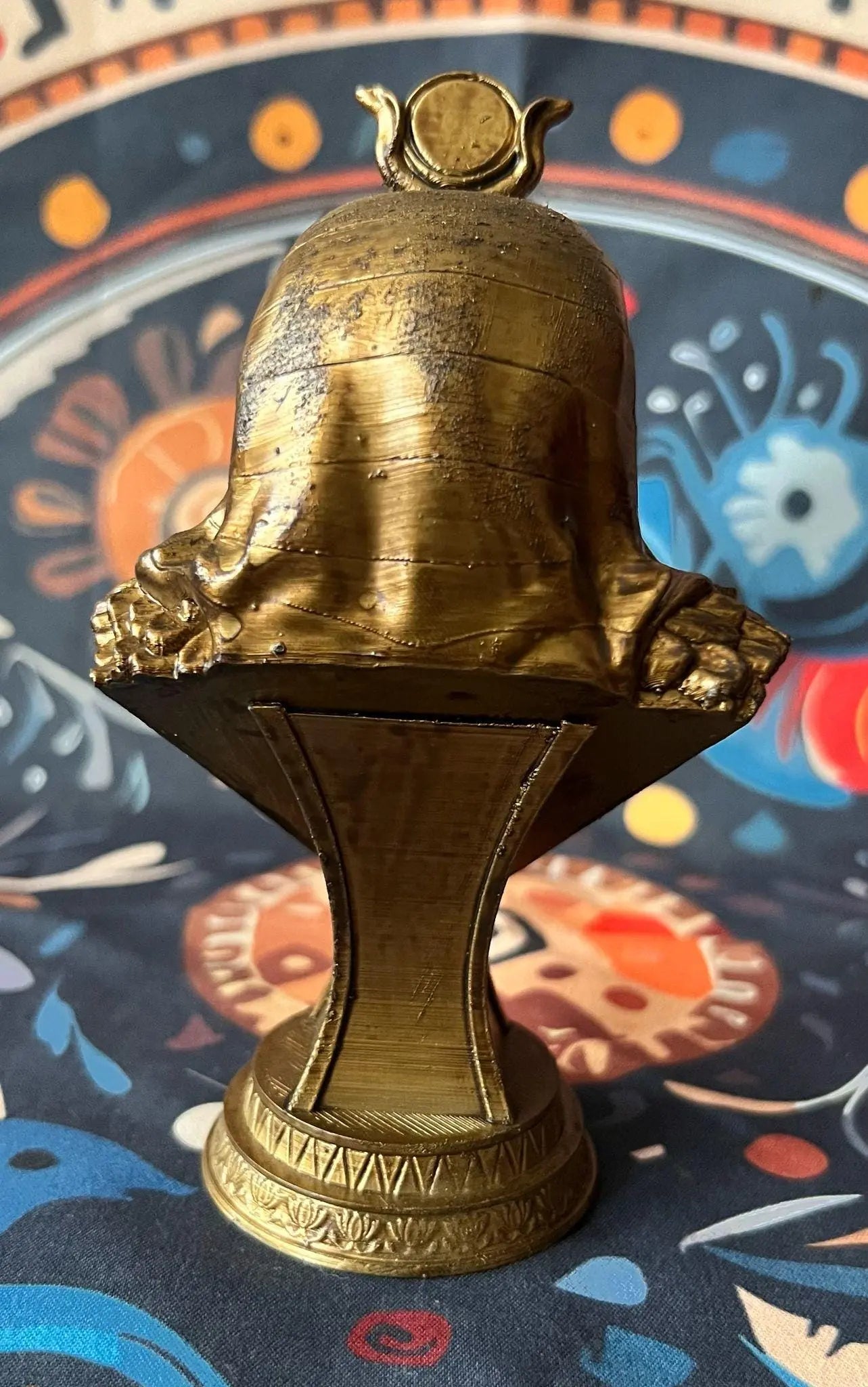 3D Printed Ra Bust – Sun God of Ancient Egypt for Altar or Sacred Space (16cm) – Made to Order & Spiritually Blessed - My Store