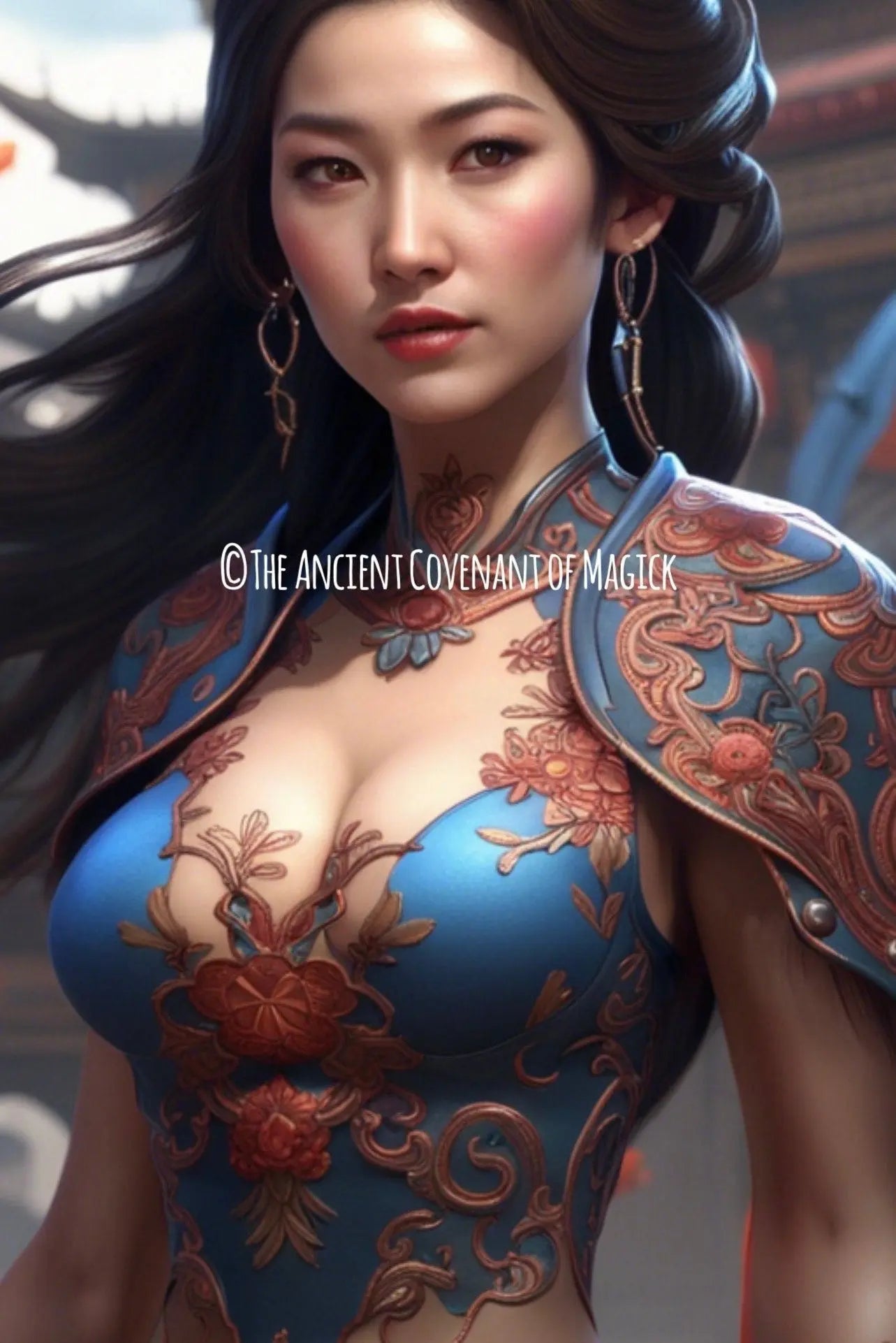 Kitsune - The nine tailed fox - Spirit Companion - My Store