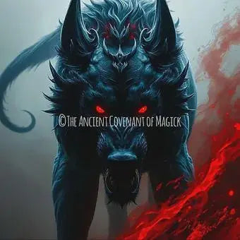 Personal Hellhound Companion for protection, justice and revenge - My Store