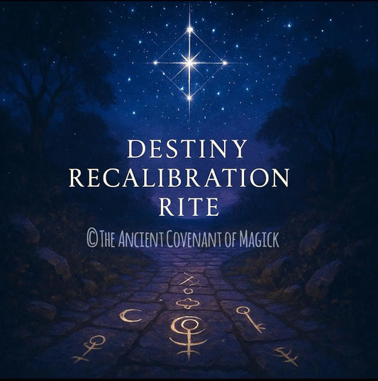Destiny Recalibration Rite: An Elaborate Series of Rituals to Untangle Life’s Crossroads, Soul Alignment & Purposeful Decision-Making - My Store