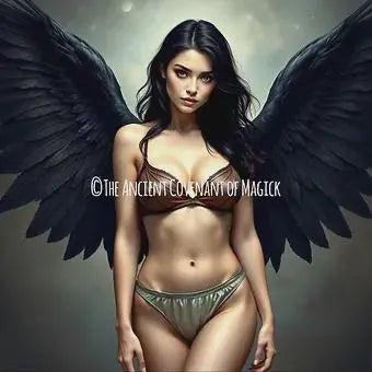 Female Fallen Angel - Spirit Companion for Protection, Defence, Intimacy - My Store
