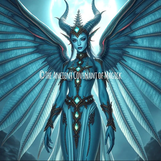 The Ancient Angelic Khodam Djinn of Pure Light and Power - Supreme Divine Guardians (Female) - My Store