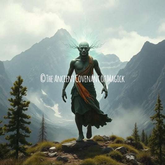 Earth Elemental Shapeshifter - Spirit Companion for protection, justice and revenge - My Store