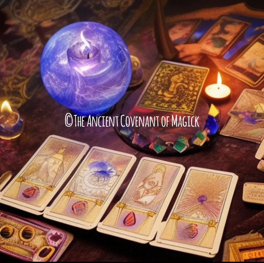 The Thoth Tarot Reading - Three (3) questions/reading TheAncientCovenantOfMagick