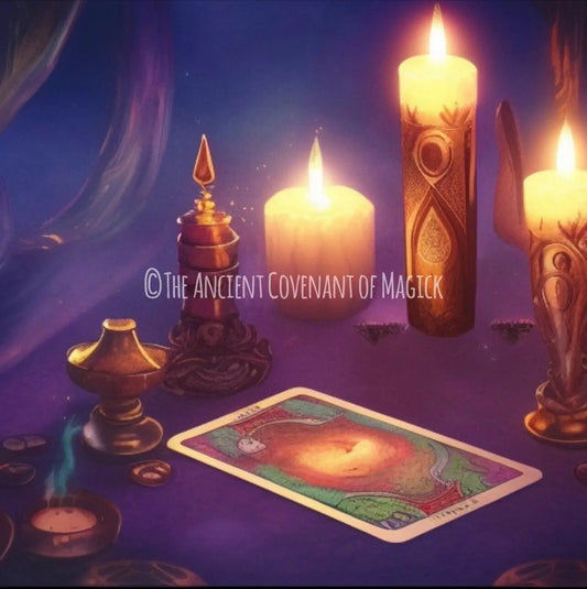 The Thoth Tarot Reading - Three (1) questions/reading TheAncientCovenantOfMagick