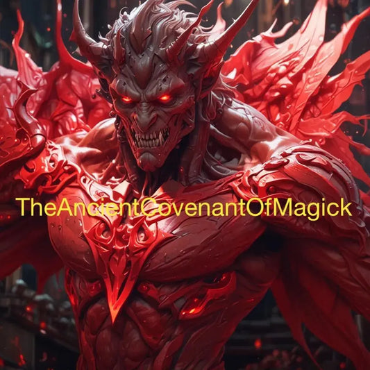 The Exiled Infernal Guardian Spirit Companion – Crimson Flame of Ruin, Ultimate Shadow Wrath & Destroyer of Enemies TheAncientCovenantOfMagick